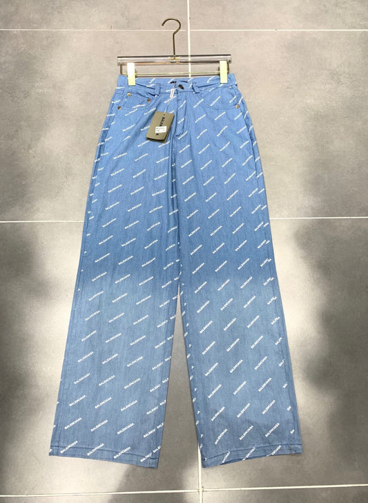 BALENCIAGA LOGO JEANS