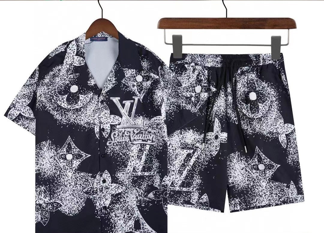 PRINTED SHIRT & SHORTS COORD SETS