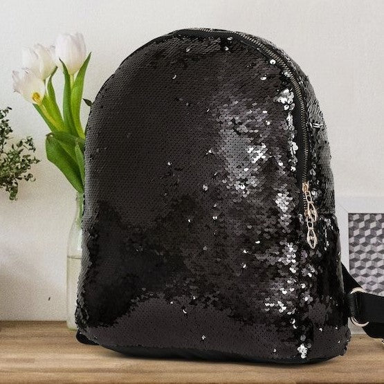 REVERSIBLE SEQUINS BACKPACK