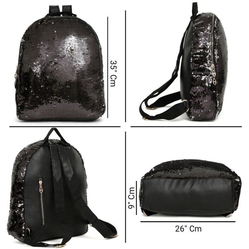 REVERSIBLE SEQUINS BACKPACK