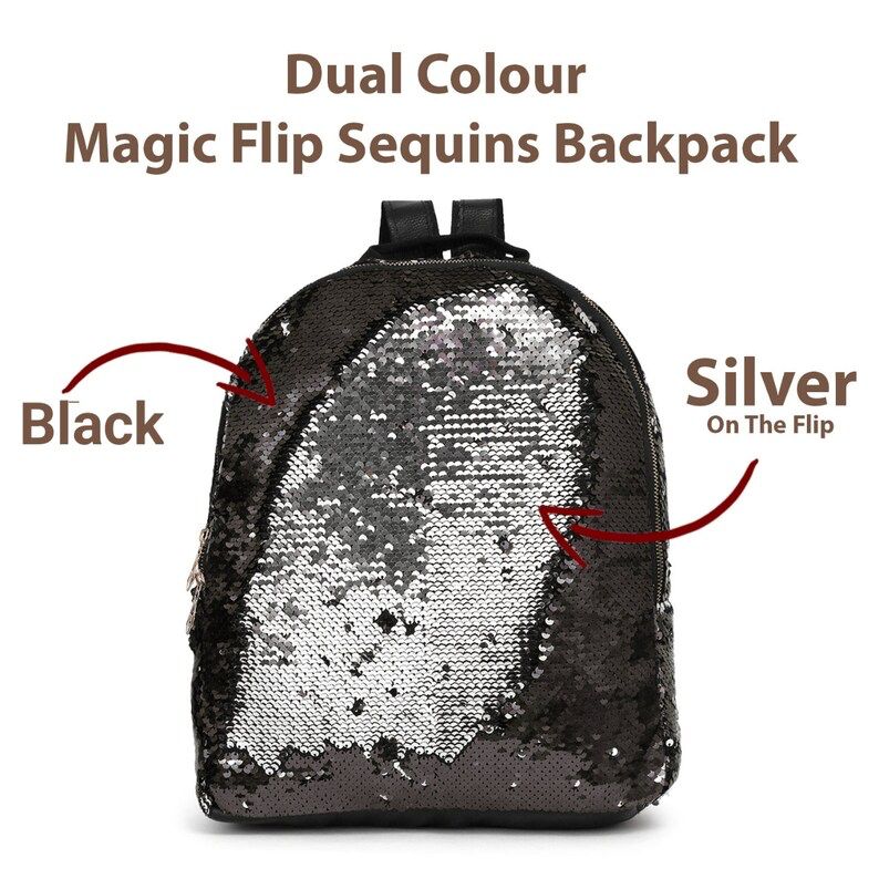 REVERSIBLE SEQUINS BACKPACK