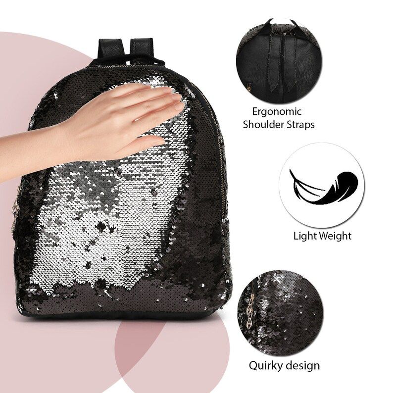 REVERSIBLE SEQUINS BACKPACK