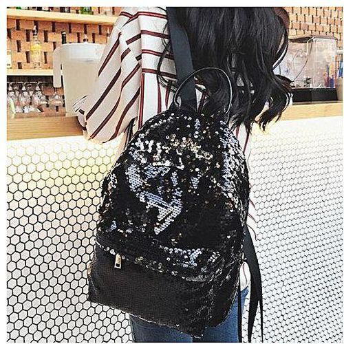 REVERSIBLE SEQUINS BACKPACK