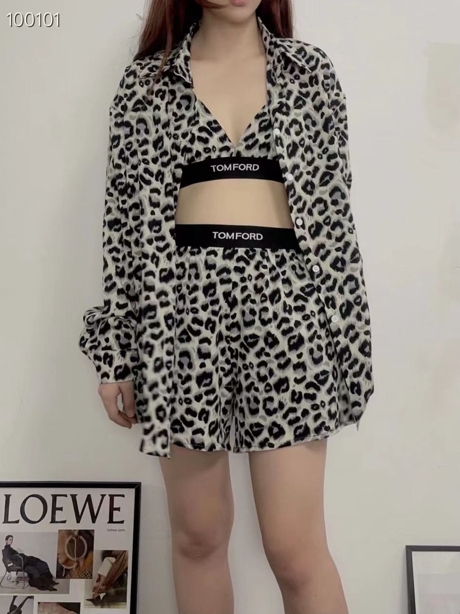 THREE PIECE LEOPARD COORD SET