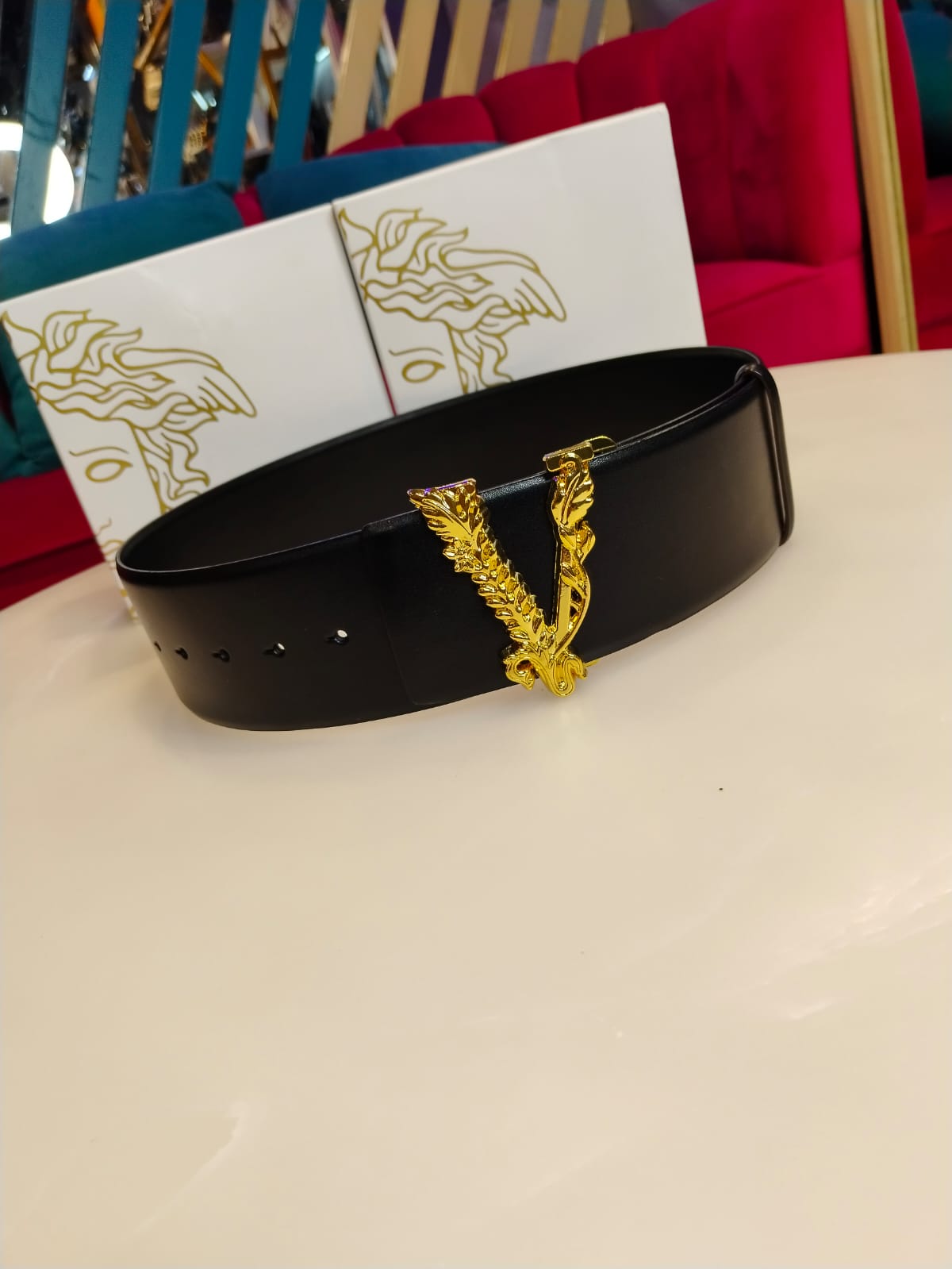 VIRTUS LEATHER BELT