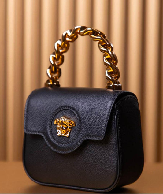 LA MEDUSA MINI LEATHER BAG