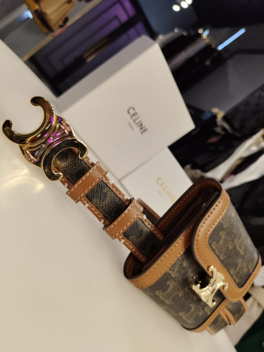 WOMEN'S BELT WITH BAG