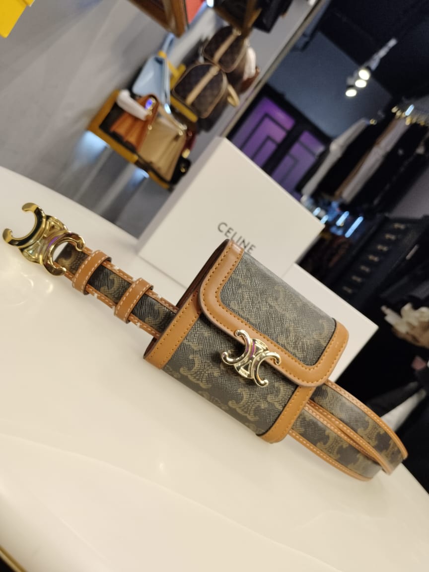 WOMEN'S BELT WITH BAG