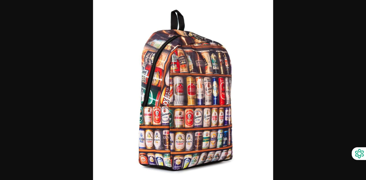 BEER CANS BACKPACK