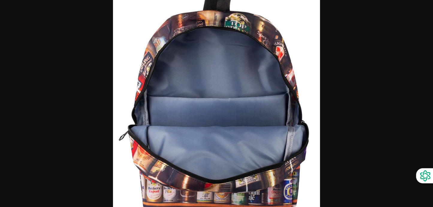 BEER CANS BACKPACK